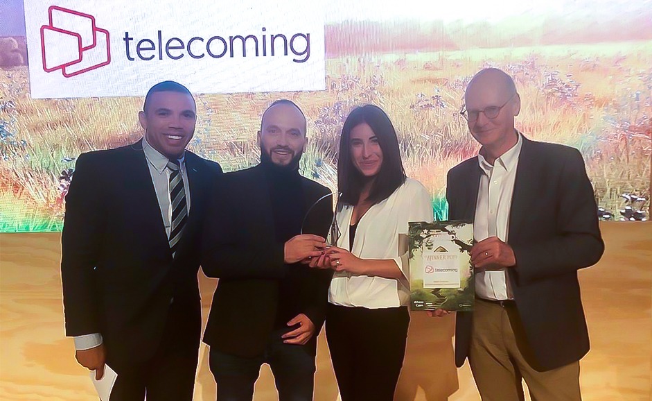 Telecoming wins Best Digital Entertainment Innovation Award at AfricaCom 2019